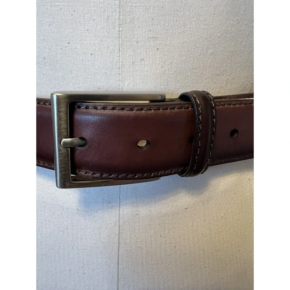 Magnanni New Genuine Leather Belt - 1078 - Cognac Brown - Size 44 Made In Spain